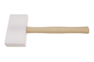 STUBAI Spengler-Kunststoffhammer eckig 2785 , 155x85x35mm mit eschenstiel - Spenglerwerkzeuge