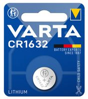 Varta Knopfbatterie Lithium Electronics CR 1632 - Elektrozubehör