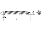 Rahmenschr Zyl-kopf I-6Rund St vzb BN20924 ø7,5x102TX25/2992 - Bossard Schrauben