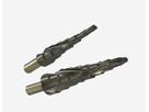 TIVOLY Stufenbohrer XL HSS tialN TSP Spitze Schaft 10 , 1x 5 - 16 mm , 1x 8 - 22mm im Blister - Bohren