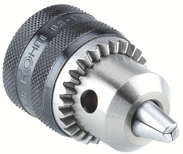 RÖHM Zahnkranz-Bohrfutter, PRIMA 0.8 - 10.0 mm, B12, 072653 - Spannen