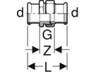 Verschraubung lösbar 42mm 25325 - Mapress-Heizungs-Formstücke