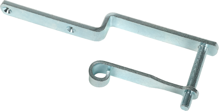 SANER Jalousievorreiber, Stahl 230x110 mm, Gewinde M10, verzinkt - Jalousiebeschläge