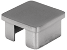 Rohrkappe quadratisch 20 x 20 mm geschliffen 126589 - INOXTECH-Handlauf-/Geländer-System