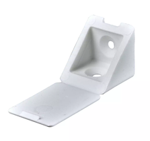 Hettich Eckverbinder Kunststoff weiss, 22 x 22 x 24mm - Diverse Möbelbeschläge und Zubehör