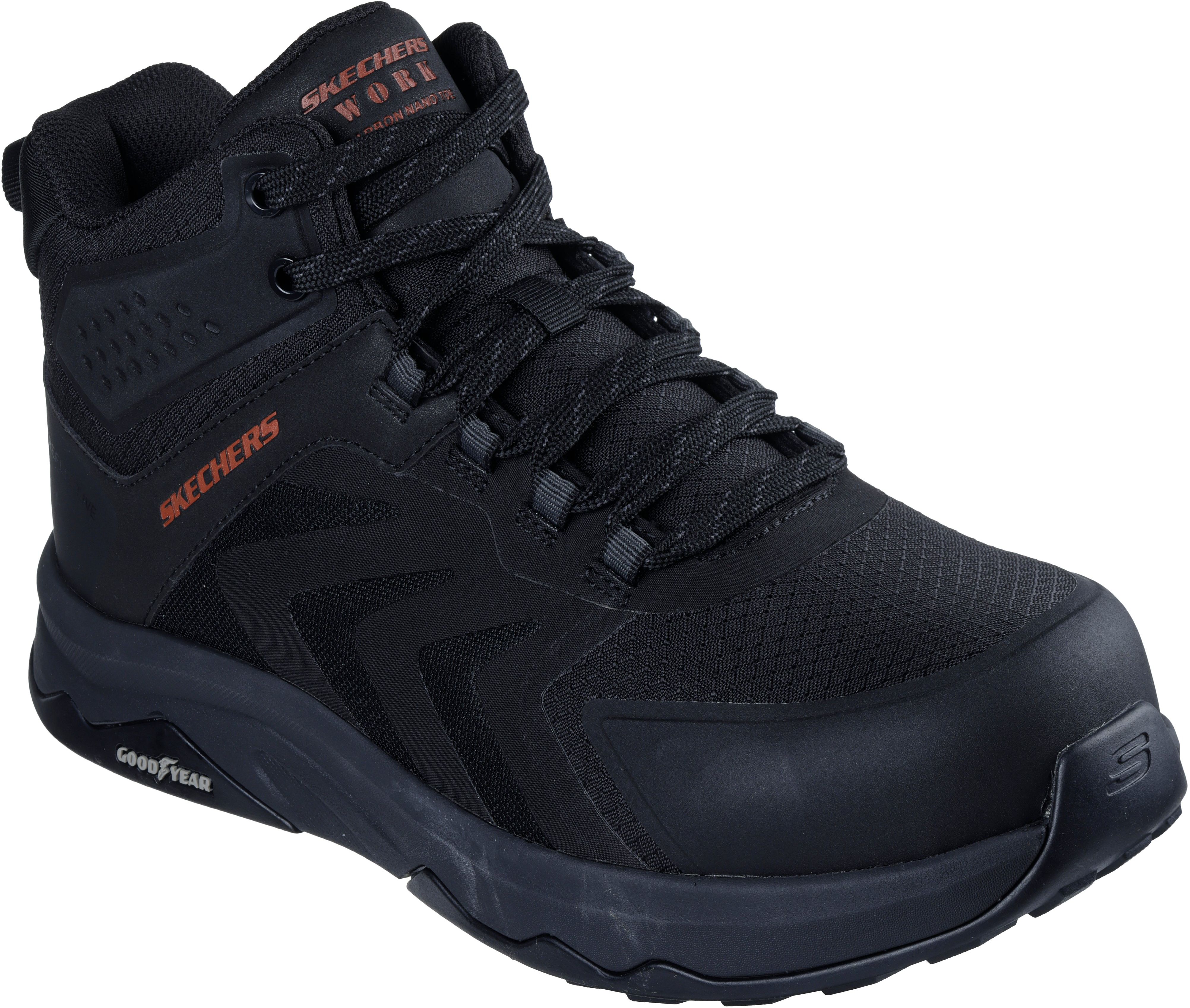 SKECHERS Sicherheitsschuh Trekker - high  S3S Gr. 40 , S3S SR, ESD - Schuhe