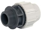Anschlussverschraubung mit AG 7020 d 20mm - 3/4" - Plasson-Klemmfittinge