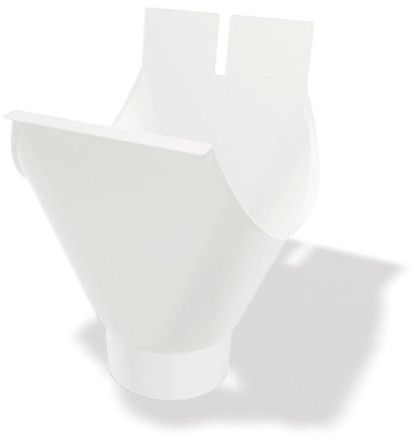 PREFA Rinnenkessel 333/80 mm P.10 Prefaweiß - PREFA Dachentwässerungssysteme