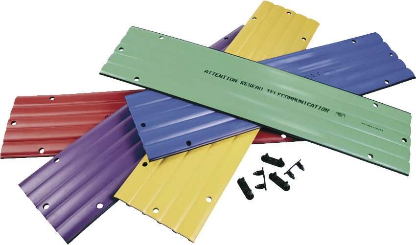 Mechanische Schutzplatte blau (Wasser) 250 x 1000 x 10mm - Krohse Schutzplatten