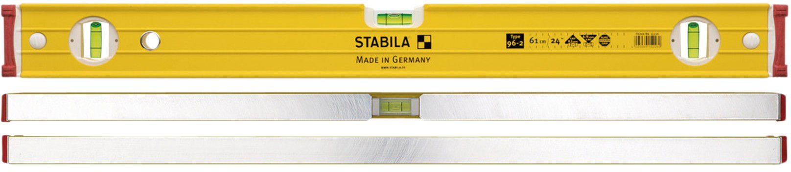 STABILA Wasserwaage 96-2 244cm - Winkelmessen