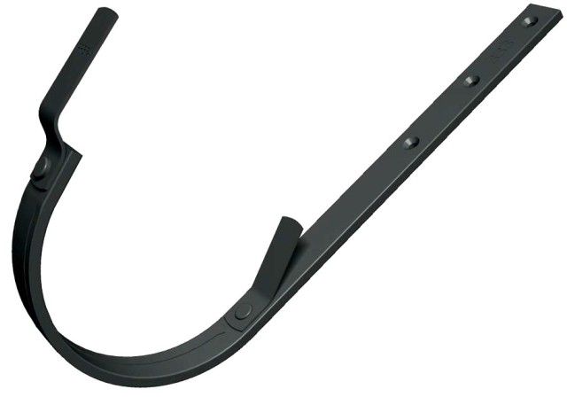 PREFA Rinnenhaken 333 mm P.10 Dunkelgrau - PREFA Dachentwässerungssysteme