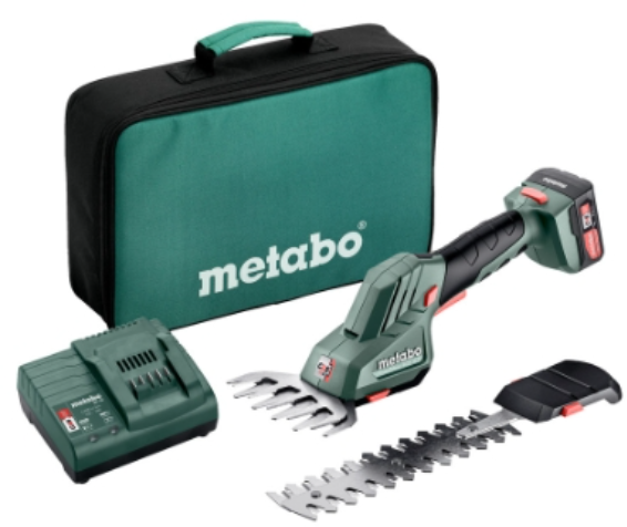 Akku- Strauch- und Grasschere SGS 12 Q 12V, PowerMaxx - Metabo Elektrowerkzeuge