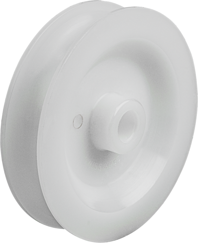 WEBI Seilrollen Polyamid, mit Gleitlager 190P/100mm, Tragkraft 120kg - Seilrollen