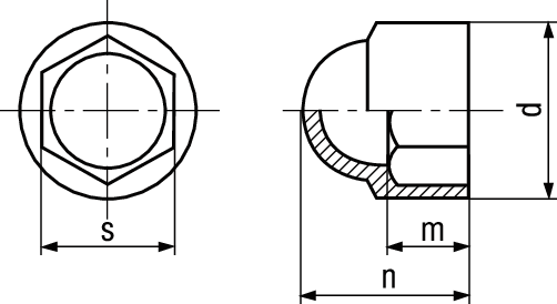 6-kt Schutzkappen Poly schwarz BN1094 M16/s24 - Bossard Schrauben