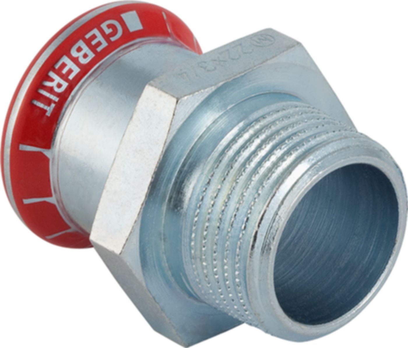 Übergang mit AG 108 x 4" 21725 - Mapress-Heizung Supersize-Formstücke