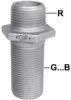 Langgewindenippel +GF+ 534V