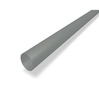 Ablaufrohr à 3m 60 mm P.10 hellgrau 220002 - PREFA Dachentwässerungssysteme