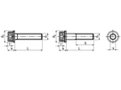 Zyl Schr m I-6kt m Fl ST 12.9 SCHW BN1392 M10x70 - Bossard Schrauben