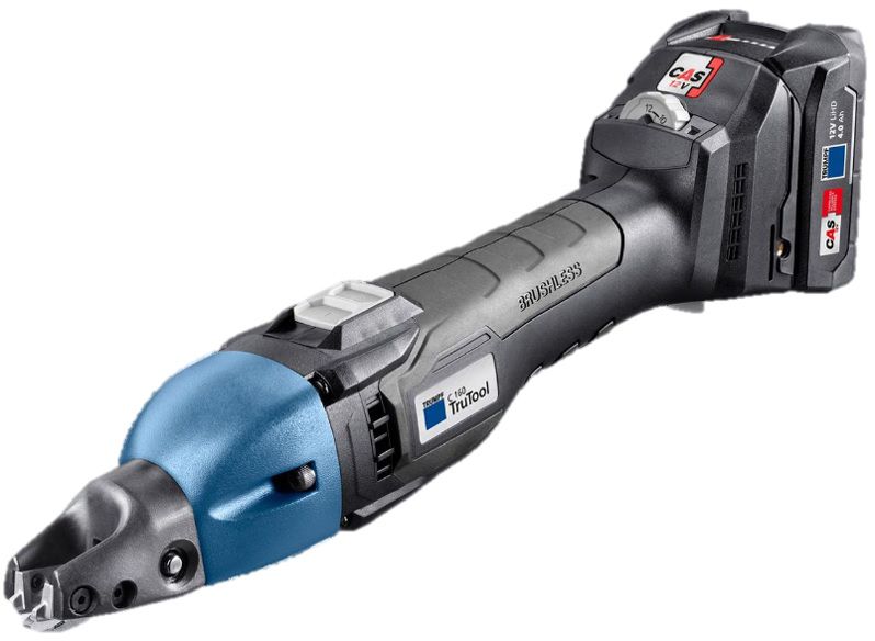 TRUMPF TruTool Akku-Schlitzschere C 160 (2A5) D 12V , 1.5 Kg m. Akku , BL Motor - Trumpf Elektrowerkzeuge