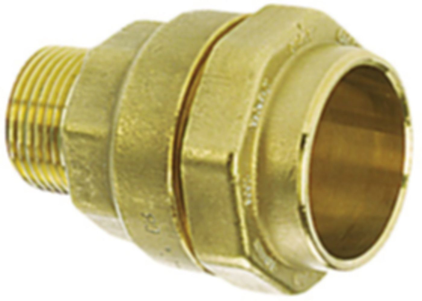 Übergang mit reduziertem AG Typ 112 d 63mm - 1 1/4'' - Isiflo-Universalkupplungen für Trinkwasser