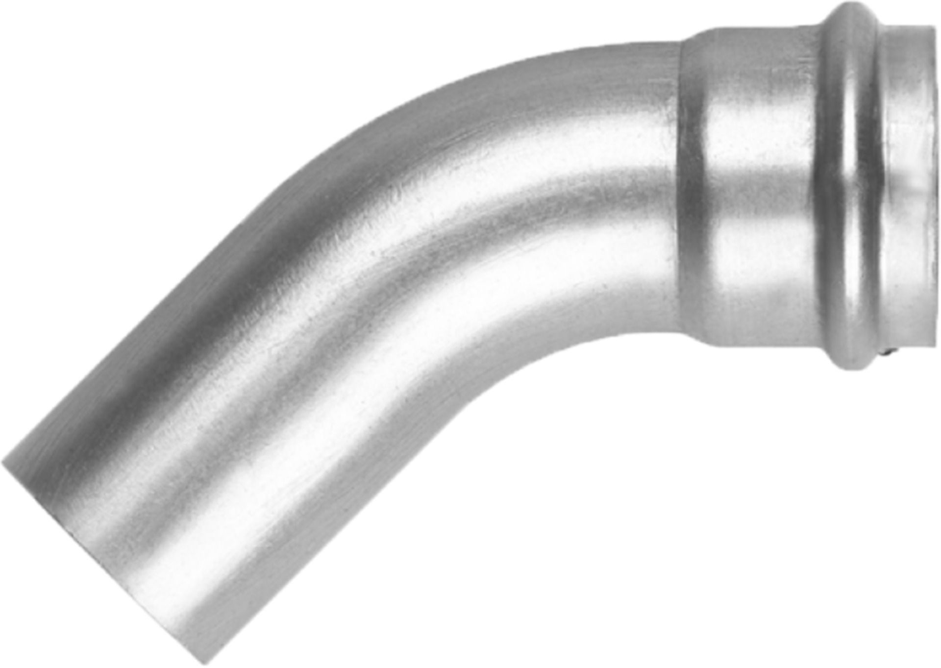 Industry-Bogen 45° 1 Muffen 54mm 80304.28 - Optipress-Industry Formstücke