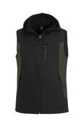 FHB JUSTUS Softshellweste oliv-schwarz Gr. 2XL - Textilien