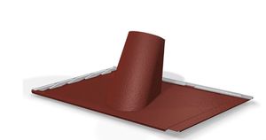 PREFA Einfassungsplatte für Dachschindel DS.19 19 P.10 dunkelgrau - PREFA Dachsysteme