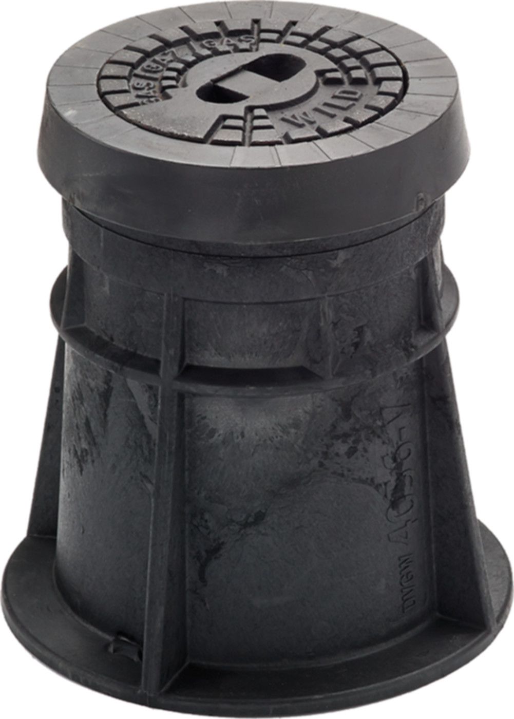 Strassenkappe aus Kunststoff rund PX33 für Gas, Grösse 2 - Wild Armaturen