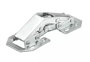 Hettich Federscharnier vernickelt, zum Aufschrauben, MINI - Diverse Möbelbeschläge und Zubehör