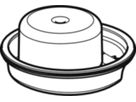 Sifoneinsatz 388.108.00.1 Sifonierhöhe 27mm - Geberit-PE-Formstücke