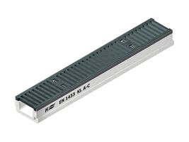 Flachrinne TOP 100 C250 mit Gussrost