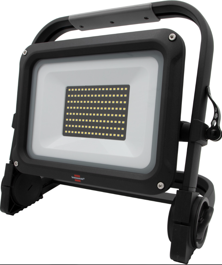BRENNENSTUHL Mobile Strahler (Jaro) Kaltlicht IP65, 5m Kabel, 80W, 9'200lm, 6500K - Lampen, Leuchten