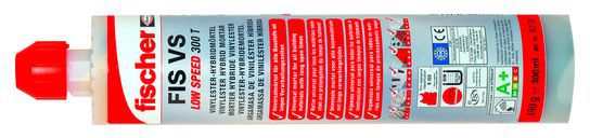 FISCHER Hochleistungsmörtel FIS VS Plus 300 T 300 ml , ideal ab 10° zu verarbeiten , 563282 - Fischer Befestigung