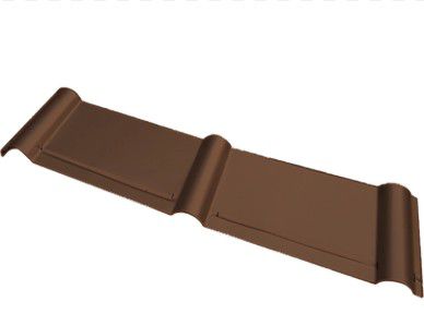 PREFA Saumstreifen gerillt für Dachplatte 600 x 150 x 0.7 mm, P.10 Anthrazit 561003 - PREFA Dachsysteme