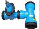 Combi-T mit Schraubmuffen 4360 DN 100/ 80 - Hawle Armaturen