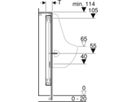 Urinal-Element Typ 112 461.654.00.1 - Geberit-GIS