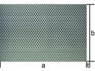 Zink-Lochblech 1000/2000/1.0 mm R5.0 T7.0 - Rheinzink Rollenbleche/ Tafelbleche