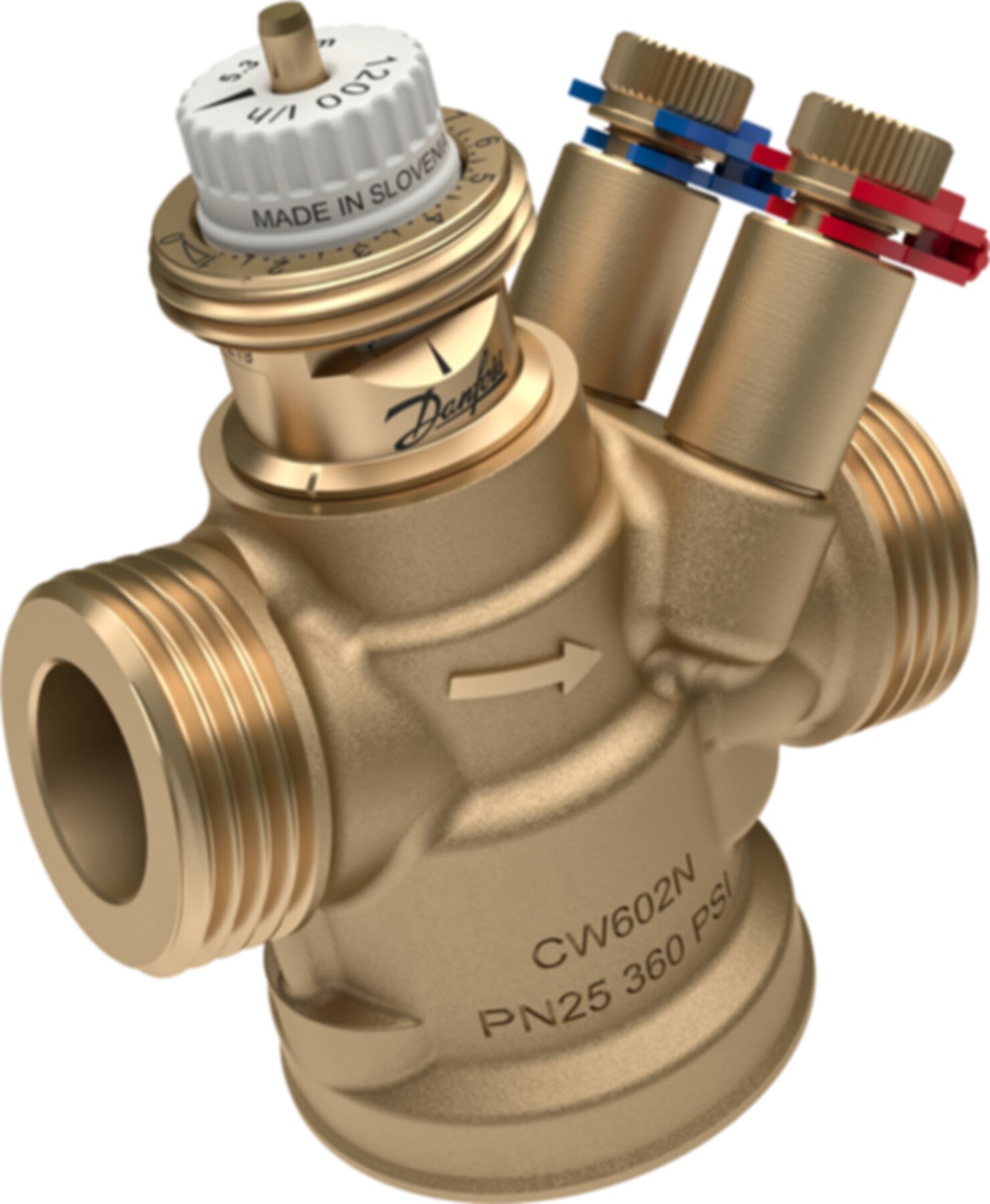Kombi-Durchflussregler DANFOSS AB-QM 4.0