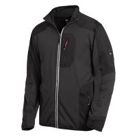 FHB RALF Jersey-Fleece-Jacke anthrazit-schwarz Gr. 2XL - Textilien
