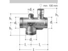 JRGUMAT Thermomischer PN 10 2" DN 50 40°C Einstellbereich 30-45°C 3400.962 - JRG Armaturen
