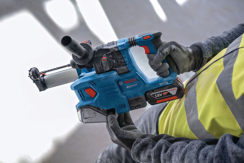 Akku-Bohrhammer mit SDS Plus GBH 18V-22 Set inkl. Staubabsaugung GDE 18V, 18V, in L-BOXX 238 - Bosch Elektrowerkzeuge