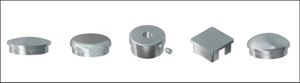 Rohrkappe halbrund 26.9 mm geschliffen 1.4301 - INOXTECH-Handlauf-/Geländer-System