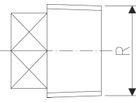 Stopfen mit 4-Kant 3/4" 3267 760 857 076 (760 853 792) - GF Instaflex-Klemmprogramm