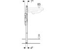 Waschtisch-Element mit UP-Sifon Typ 98/82 111.547.00.2 - Geberit-Duofix