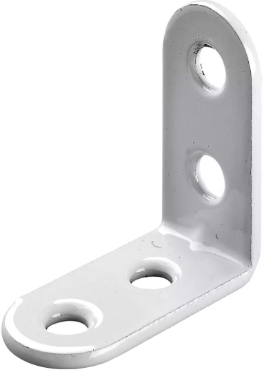 Hettich Stuhlwinkel weiss, 30 x 30 x 15mm - Diverse Möbelbeschläge und Zubehör