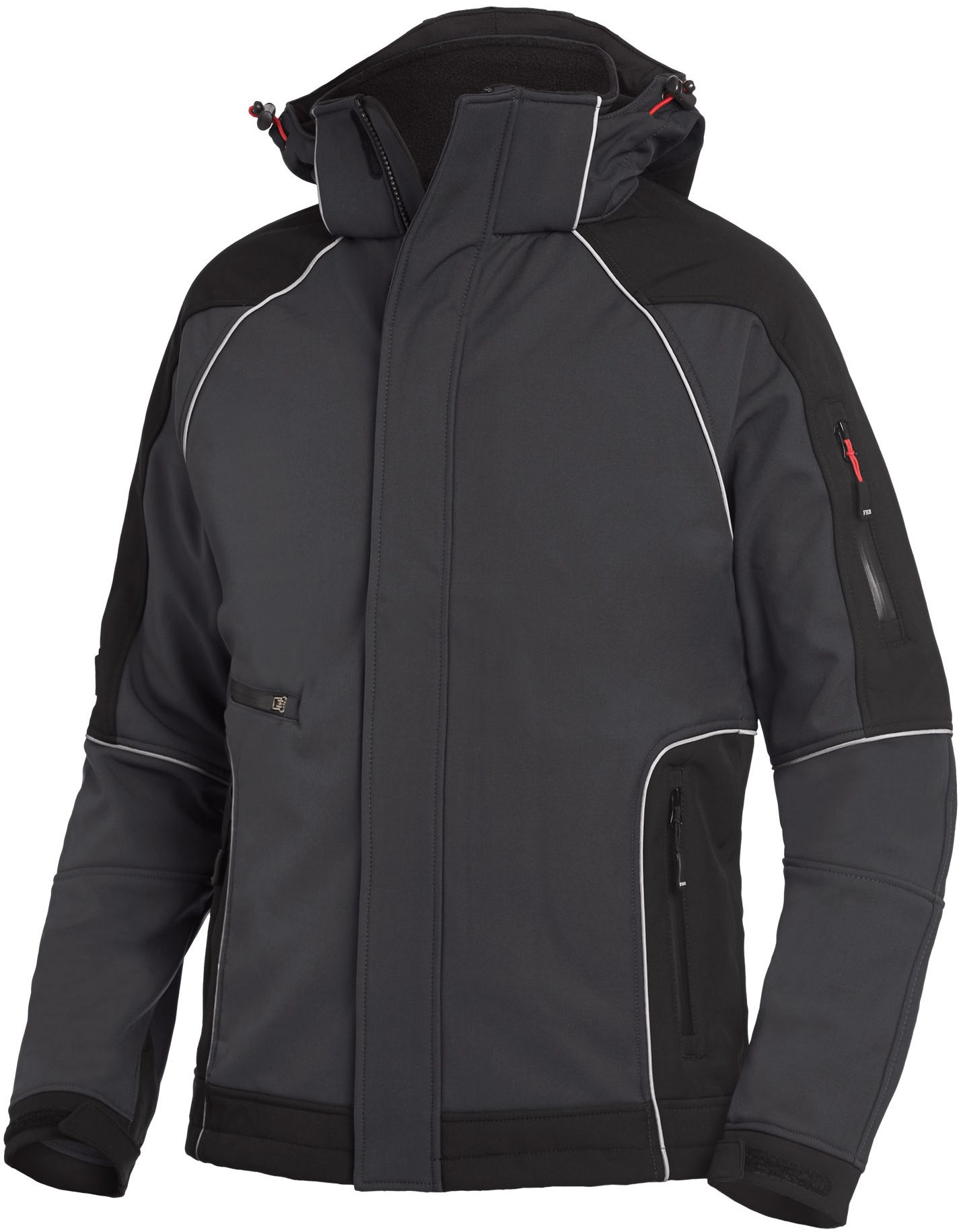 FHB WALTER Softshelljacke anthrazit-schwarz Gr. L - Textilien