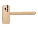 STUBAI Keilholzhammer rund 2785 , 80x180mm , Eschenholzstiel - Spenglerwerkzeuge