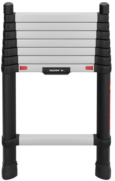 TELESTEPS Teleskopleiter Prime Line 2.6 Arbeitshöhe 3.4m, Länge eingefahren 0.72m, 8.0 kg - Garten