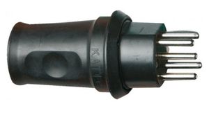 BRENNENSTUHL Gummistecker T25, 230V/400V / 16A, 5-Pol - Stromverteilung