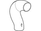 BackFlip Bogen 90° 110mm 310.053.14.1 - Geberit-PE-Silent-Formstücke